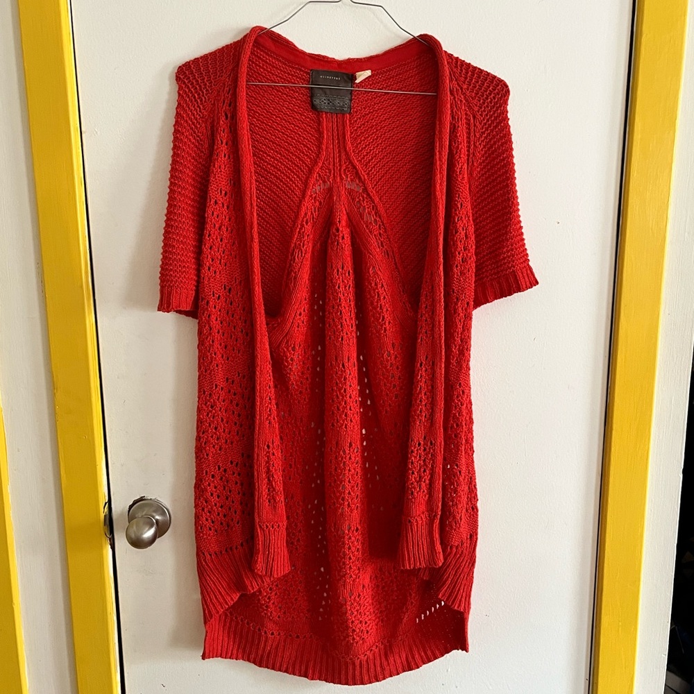 Anthropologie Guinevere Knit Duster Cardigan Sweater